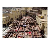 Marocco Città Vecchia FES Puzzle 1000(38x26cm) pezzi Gioco Opera d'arte Memorie di Viaggio