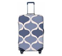Marocco - Copertura protettiva per valigia, etnica, elastica, antigraffio, antipolvere, adatta per bagagli da 56 a 61 cm, Multicolore, L
