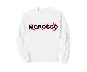 Marocco La Mia Origine in Lettera Araba Felpa