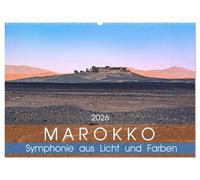 Marokko - Symphonie aus Licht und Farben (Wandkalender 2026 DIN A2 quer), CALVENDO Monatskalender: Entdeckungen zwischen Meer und Wüste