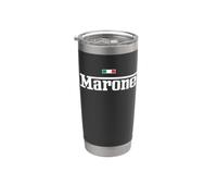 Marone Bicchiere termico in acciaio inox doppia parete