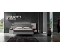 Maronese Acf Letto king size SCUDO con testiera boiserie da 180 cm