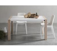 Maronese Acf Tavolo allungabile MIKADO con struttura in frassino e piano in laccato da L.160(240) cm - Con 2 allunghe laterali