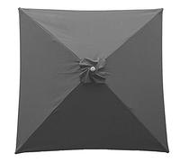 Marooma - Copertura di ricambio per ombrellone da giardino, 2 x 2 m, 4 costole, in tessuto, per ombrellone da mercato, per esterni, spiaggia, cortile (solo baldacchino)