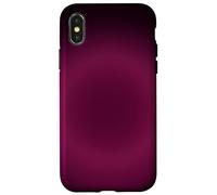 Maroon Aura for old souls or quiet leaders Custodia per iPhone X/XS