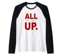 Maroon Rosso Borgogna all The Way Up Colore Maroon Rosso Borgogna Maglia con Maniche Raglan