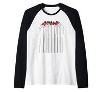 Maroon Rosso Borgogna Color You Know I Speak Up Maglia con Maniche Raglan