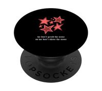 Maroon Rosso Borgogna Colore Brillare Come Noi PopSockets PopGrip Adesivo