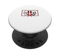 Maroon Rosso Borgogna Colore Gli occhi, Chico Rosso Borgogna PopSockets PopGrip Adesivo
