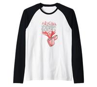 Maroon Rosso Borgogna Colore Smoke Show Borgogna Maglia con Maniche Raglan