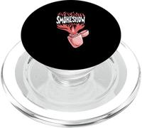 Maroon Rosso Borgogna Colore Smoke Show Borgogna PopSockets PopGrip per MagSafe