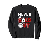 Maroon Rosso Borgogna Never Sold out Grafica Borgogna Felpa