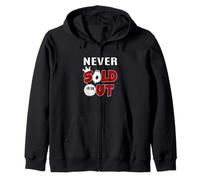 Maroon Rosso Borgogna Never Sold out Grafica Borgogna Felpa con Cappuccio