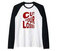 Maroon Rosso Borgogna Taglia Le Perdite Rosso Borgogna Maglia con Maniche Raglan