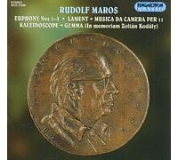 Maros/Erika Sziklay/Budpast Ch - Euphony #1-3/Lament/Musica Da