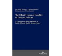 Maros Paulini Christoph Demmke Flor The Effectiveness of Conf (Copertina rigida)