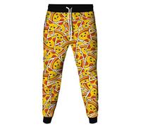 MaroYanYML Divertente Pizza Modello Donne Uomini 3D Stampato Jogger Pantaloni Streetwear Cordone Pantalone della Tuta Pantaloni con Tasca