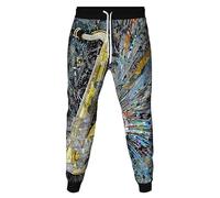MaroYanYML Jazz Musicista Sassofono 3D Stampato Donne Uomini Pantalone della Tuta Jogger Casual Trainning Pantaloni Pantaloni Cordone con Tasca