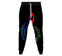 MaroYanYML Music Notes Treble Clef 3D Stampa Donne Uomini Jogger Pantaloni Casual Pantalone della Tuta con Cordone Cool Streetwear