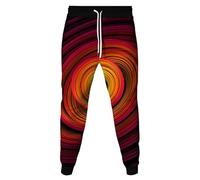 MaroYanYML Optical Illusion 3D Stampa Donne Uomini Jogger Pantaloni Cool Casual Cordone Pantalone della Tuta Tasca Streetwear Pantaloni