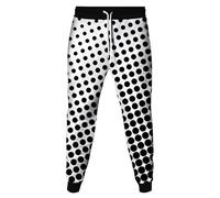 MaroYanYML Vertigine Geometria 3D Stampa Pantaloni della Tuta Joggers Donne/Uomini Trendy Cool Corsa Pantaloni Abbigliamento Sportivo Pantaloni con Tasca