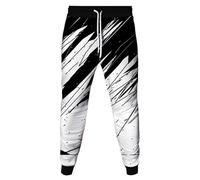MaroYanYML Vertigine Geometria 3D Stampa Pantaloni della Tuta Joggers Donne/Uomini Trendy Cool Corsa Pantaloni Abbigliamento Sportivo Pantaloni con Tasca