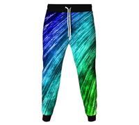 MaroYanYML Vertigine Geometria 3D Stampa Pantaloni della Tuta Joggers Donne/Uomini Trendy Cool Corsa Pantaloni Abbigliamento Sportivo Pantaloni con Tasca
