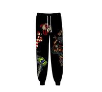 MaroYanYML World Map Pattern Donne Uomini 3D Stampato Jogger Pantaloni Streetwear Cordone Pantalone della Tuta Pantaloni con Tasca