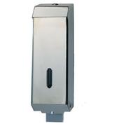 Marplast MP 542 - Dispenser di sapone in acciaio cromato, 1,2 l