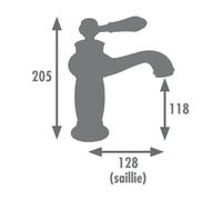 MARPLE miscelatore lavabo cromo