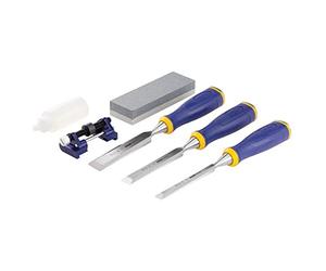 Marples Irwin S500S3SS Ms500 Series - Set di scalpelli con bordi inclinati, impugnatura ergonomica