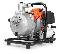 Marpol Motopompa Autoadescante 1" Benzina 2T 5.2HP, Nero/Grigio, Pompa per Acqua, Industriale, Acciaio Inossidabile o Ghisa, Portata 150-300 L/min, Altezza 8m, Prevalenza 25m, Max Pressione 3.3bar