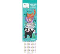 Marque-pages à strasser & à colorier Chats