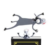Marque-pages Animaux 3D | Figurines Mignonnes Pour Console, Livres Et Bureau | Accessorio Pour Élèves, Enseignants, Adultes, Collectionneurs Et Amoureux Des Livres, Bibliothèque Et Classe