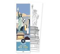 Marque-pages - New York New York: 50 marque-pages à peindre ou à colorier