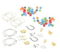Marque-verres - Kit DIY pour pendentifs de verre à vin - Marqueurs de verres en différents styles - Pour 6 ou 12 verres - Hannas Laden - Coffret cadeau - DIY bricolage, Normal, Vetro, vetro
