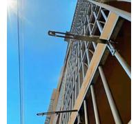 Marquesina para Puerta de Casa,Marquesina en Arco De Escritorio y Lluvia,Toldos para Ventanas Toldo Cubierta de Policarbonato en Jardín Resistentes a Impactos de 200 Kg (30x240cm/12"x94")