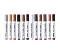 Marqueurs Bois | 12 Couleurs Multi Usage Crayon De Masquage Des Et Taches - Marqueur De Réparation Des Pour Sol En Bois - Contre Dommages Taches Usure Fissures Éclats De