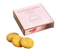 Marquise de Sablé | Biscotti di pasta frolla al burro con pepite di lampone | Scatola regalo da 100 g | Ricetta francese originale del 1670 | Selezione 18 Carati