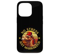 Marrakech Camel Sunset Morocco Flag Marrakesh Lovers Custodia per iPhone 13 Pro