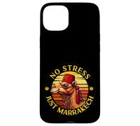 Marrakech Camel Sunset Morocco Flag Marrakesh Lovers Custodia per iPhone 15 Plus