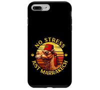 Marrakech Camel Sunset Morocco Flag Marrakesh Lovers Custodia per iPhone 7 Plus/8 Plus