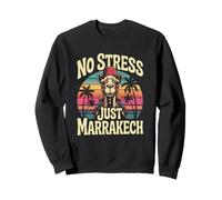 Marrakech Camel Sunset Morocco Flag Marrakesh Lovers Felpa