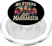 Marrakech Camel Sunset Morocco Flag Marrakesh Lovers PopSockets PopGrip per MagSafe
