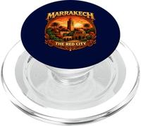 Marrakech La Città Rossa Marocco Vintage Marocchino Heritage PopSockets PopGrip per MagSafe