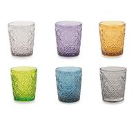 Marrakech set 6 Bicchieri Acqua Multicolor