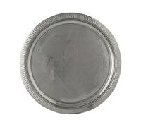Marrakesch Kerzentablett Serviertablett Deko Tablett Metallo Ottone Argento
