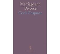 Marriage and Divorce