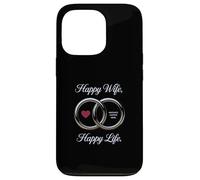 Marriage Humor Wife Wins Ring Heart Sarcastic Fun Custodia per iPhone 13 Pro