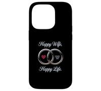 Marriage Humor Wife Wins Ring Heart Sarcastic Fun Custodia per iPhone 14 Pro